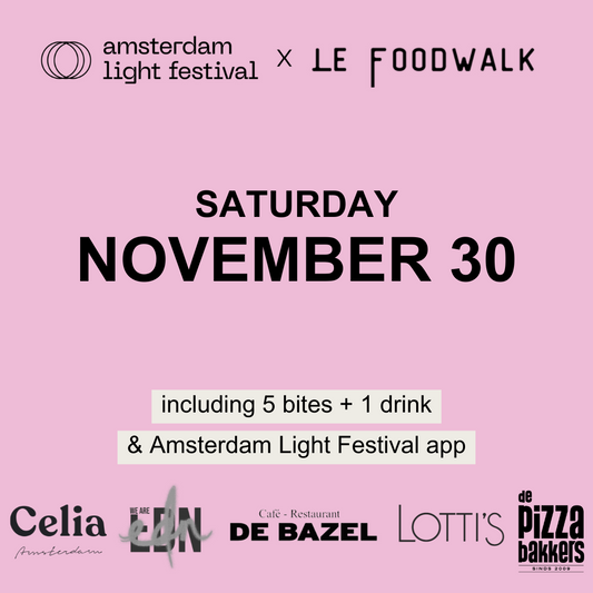 Amsterdam Light Festival Foodwalk (30-11)