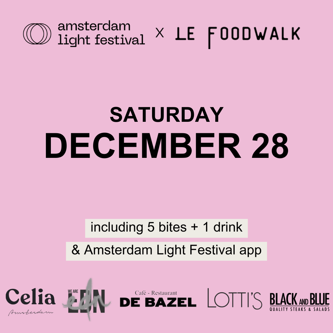 Amsterdam Light Festival Foodwalk (28-12)