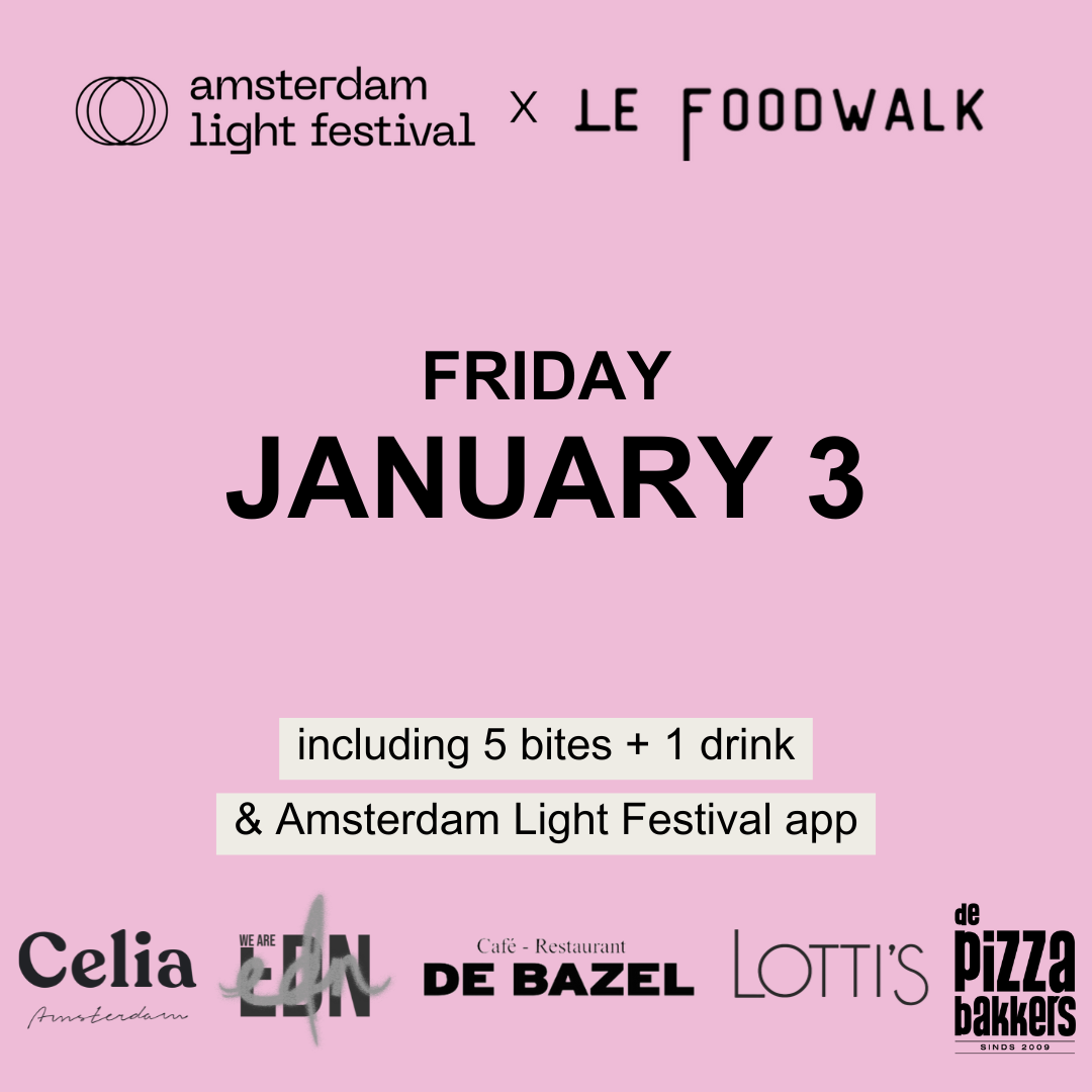 Amsterdam Light Festival Foodwalk (03-01)