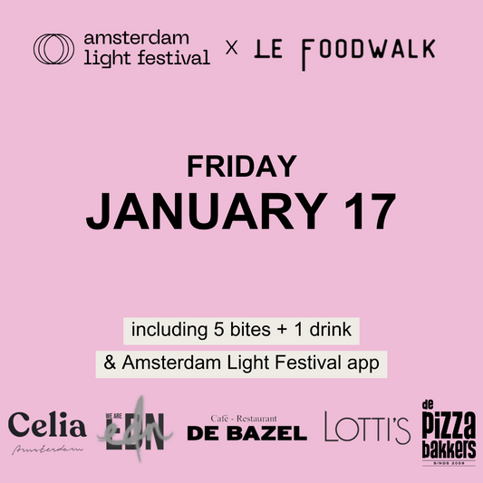 Amsterdam Light Festival Foodwalk (17-01)