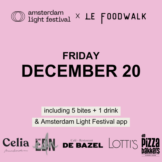 Amsterdam Light Festival Foodwalk (20-12)