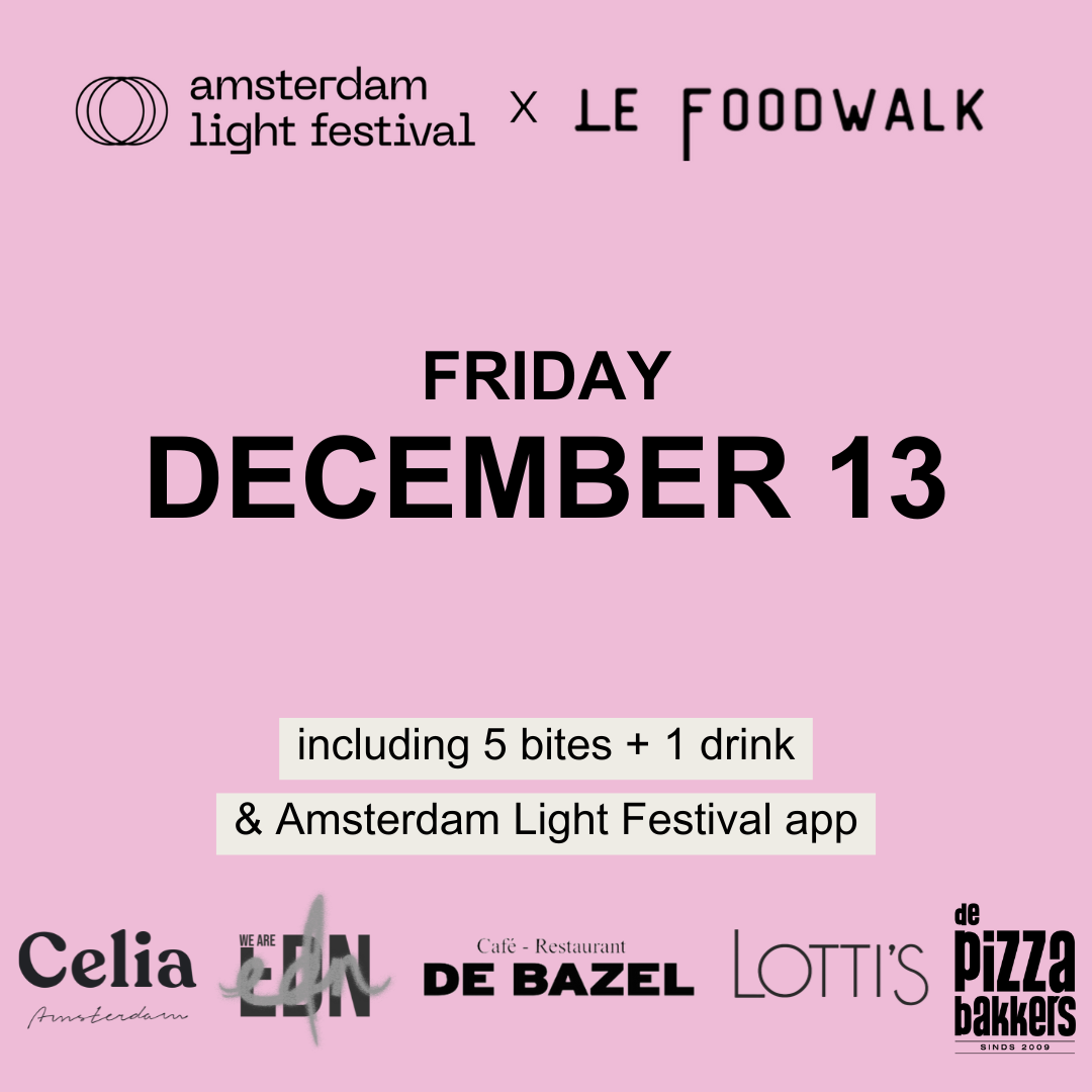 Amsterdam Light Festival Foodwalk (13-12)