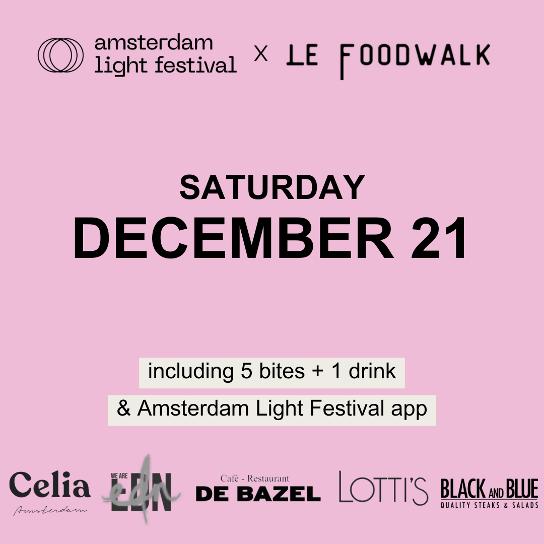 Amsterdam Light Festival Foodwalk (21-12)