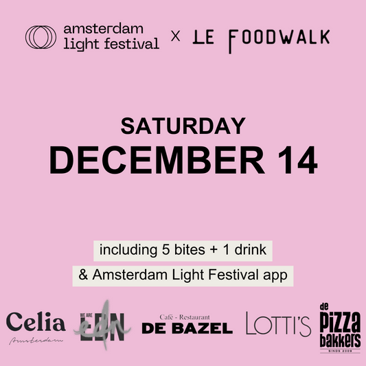 Amsterdam Light Festival Foodwalk (14-12)