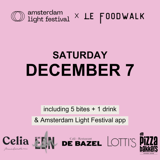 Amsterdam Light Festival Foodwalk (07-12)