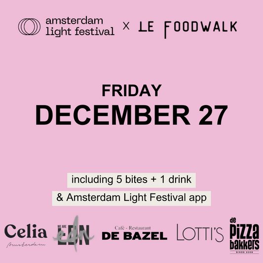 Amsterdam Light Festival Foodwalk (27-12)