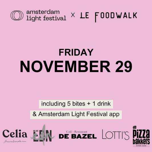 Amsterdam Light Festival Foodwalk (29-11)